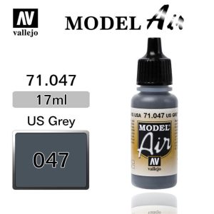 17 ml. Gray Model Air Serisi Maket Boyası, Vallejo 71047