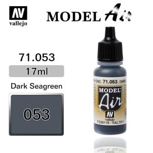17 ml. Dark Sea Gray Model Air Serisi Maket Boyası, Vallejo 71053