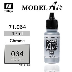 17 ml. Chrome Model Air Serisi Maket Boyası, Vallejo 71064