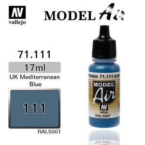 17 ml. USAF Light Blue Model Air Serisi Maket Boyası, Vallejo 71111