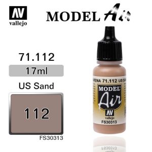 17 ml. Sand Model Air Serisi Maket Boyası, Vallejo 71112