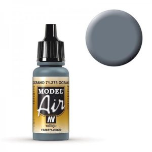 17 ml. Ocean Gray Model Air Serisi Maket Boyası, Vallejo 71273