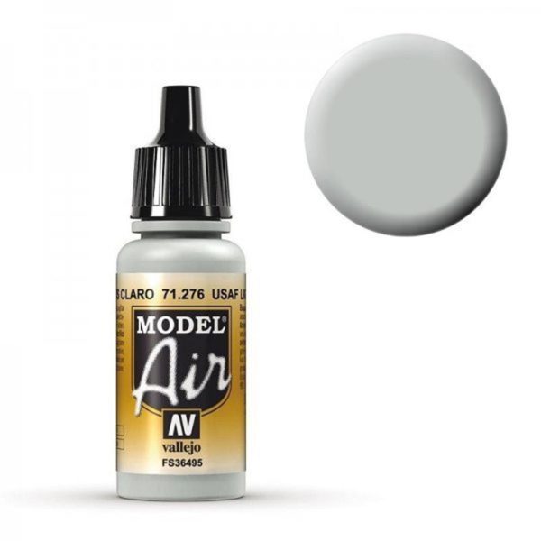 17 ml. USAF Light Gray Model Air Serisi Maket Boyası, Vallejo 71276