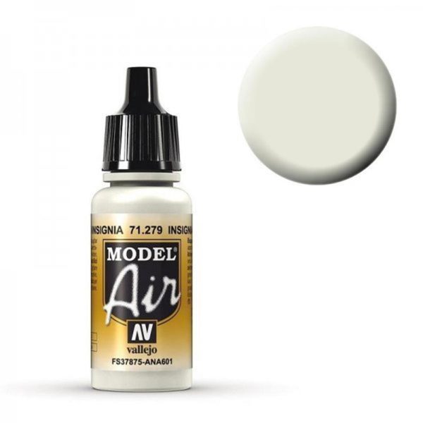 17 ml. Insignia White Model Air Serisi Maket Boyası, Vallejo 71279