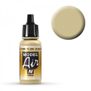 17 ml. UK Bsc 64 Portland Stone Model Air Serisi Maket Boyası, Vallejo 71288