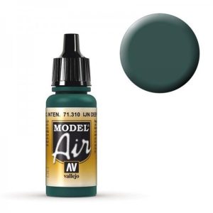 17 ml. IJN Deep Dark Green Model Air Serisi Maket Boyası, Vallejo 71310