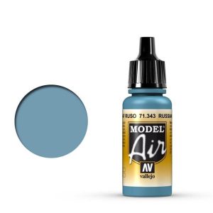 17 ml. Russian AF Grey N.7 Model Air Serisi Maket Boyası, Vallejo 71343