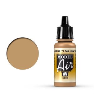 17 ml. Usaf Tan Model Air Serisi Maket Boyası, Vallejo 71348
