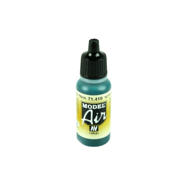 17 ml. Aotake' Translucent Blue Model Air Serisi Maket Boyası, Vallejo 71419