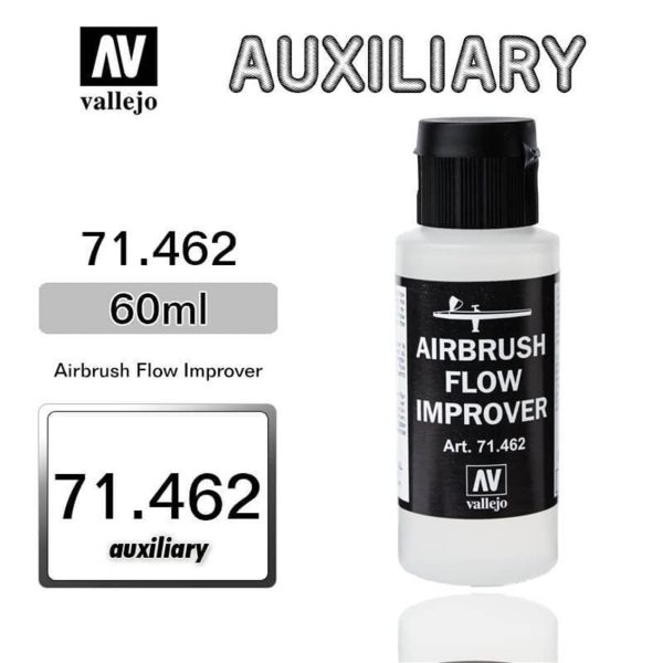 60 ml. Boya Tabancası İçin Akışkanlık Artırıcı (Flow Improver), Vallejo 71462