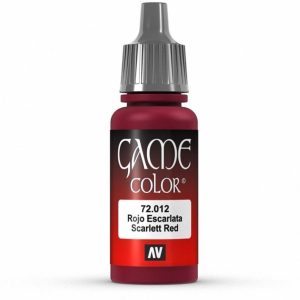 17 ml. Scarlett Red Game Color Serisi Maket Boyası, Vallejo 72012