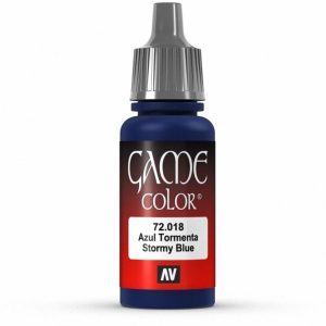 17 ml. Stormy Blue Game Color Serisi Maket Boyası, Vallejo 72018