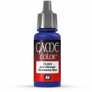 17 ml. Ultramarine Blue Game Color Serisi Maket Boyası, Vallejo 72022