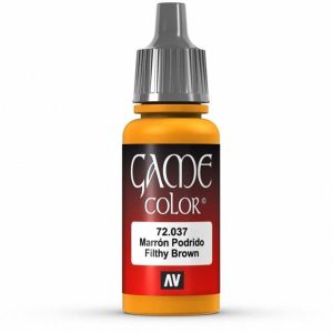 17 ml. Filthy Brown Game Color Serisi Maket Boyası, Vallejo 72037