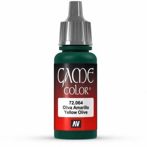 17 ml. Yellow Olive Game Color Serisi Maket Boyası, Vallejo 72064