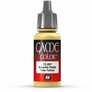 17 ml. Pale Yellow Game Color Serisi Maket Boyası, Vallejo 72097