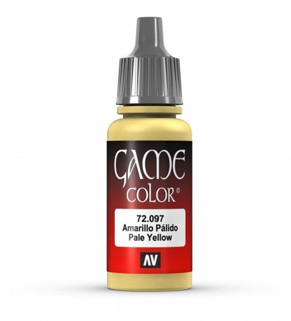 17 ml. Pale Yellow Game Color Serisi Maket Boyası, Vallejo 72097