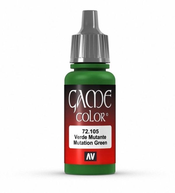 17 ml. Mutation Green Game Color Serisi Maket Boyası, Vallejo 72105