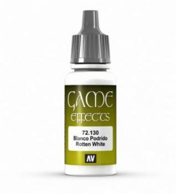17 ml. Rotten White Game Color Serisi Maket Boyası, Vallejo 72130