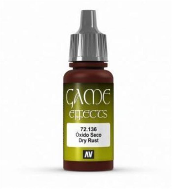 17 ml. Dry Rust Game Color Serisi Maket Boyası, Vallejo 72136