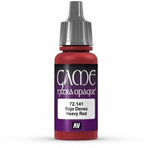 17 ml. Heavy Red Game Color Serisi Maket Boyası, Vallejo 72141