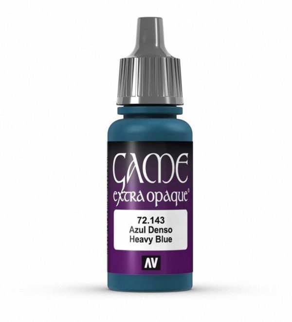 17 ml. Heavy Blue Game Color Serisi Maket Boyası, Vallejo 72143
