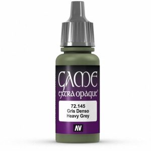 17 ml. Heavy Grey Game Color Serisi Maket Boyası, Vallejo 72145