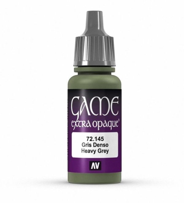 17 ml. Heavy Grey Game Color Serisi Maket Boyası, Vallejo 72145