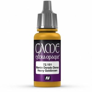 17 ml. Heavy Altınbrown Game Color Serisi Maket Boyası, Vallejo 72151