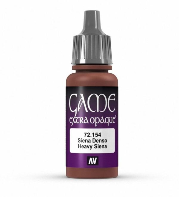 17 ml. Heavy Siena Game Color Serisi Maket Boyası, Vallejo 72154
