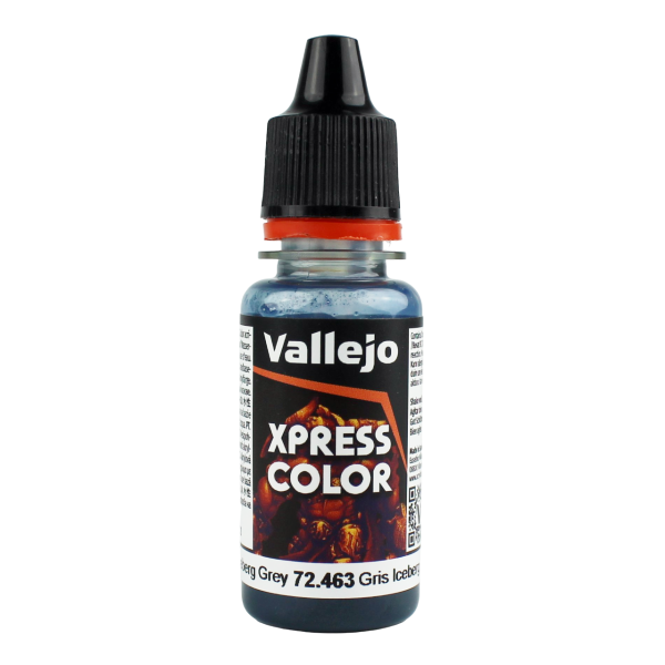 18 ml. Iceberg Grey Xpress Game Color Serisi Model Boyası, Vallejo 72463
