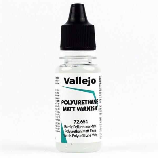 18 ml. Matt Polyurethane Varnish Game Color Serisi Maket Boyası, Vallejo 72651