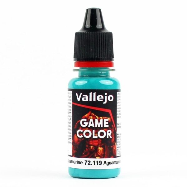 18 ml. Aquamarine Game Color Serisi Maket Boyası, Vallejo 72119