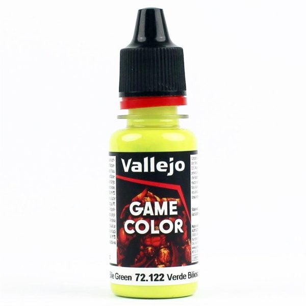 18 ml. Bile Green Game Color Serisi Maket Boyası, Vallejo 72122