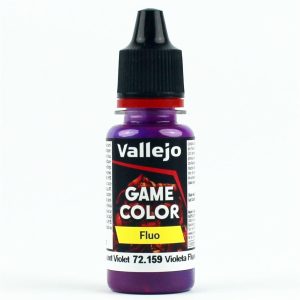 18 ml. Fluorescent Violet Game Color Serisi Maket Boyası, Vallejo 72159