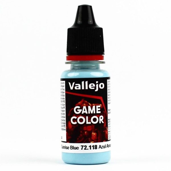 18 ml. Sunrise Blue Game Color Serisi Maket Boyası, Vallejo 72118