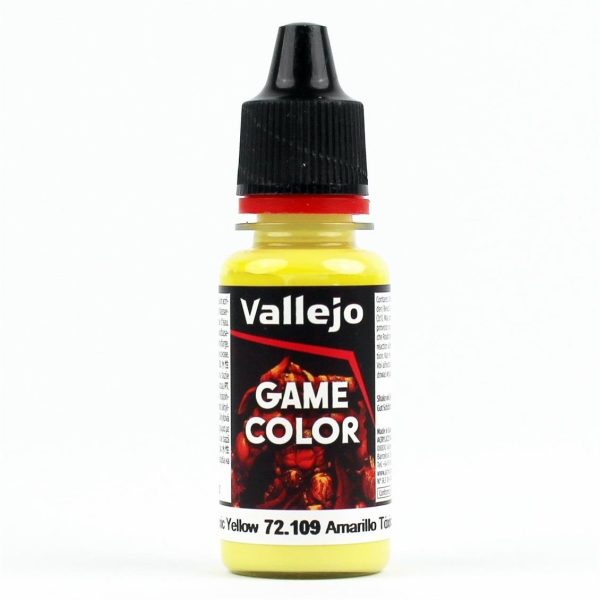 18 ml. Toxic Yellow Game Color Serisi Maket Boyası, Vallejo 72109