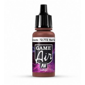 17 ml. Terracota Red Game Air Serisi Maket Boyası, Vallejo 72772