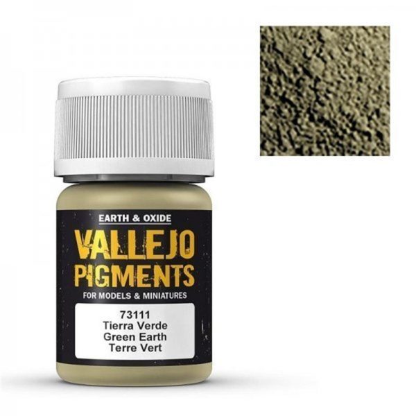 35 ml. Green Earth Maket Boyası Pigmenti, Vallejo 73111