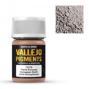 35 ml. European Earth Maket Boyası Pigmenti, Vallejo 73119