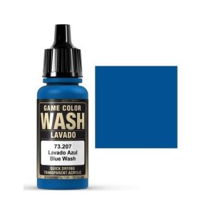 17 ml. Blue Wash Game Color Serisi Maket Boyası, Vallejo 73207