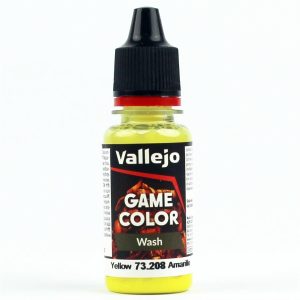 17 ml. Yellow Wash Game Color Serisi Maket Boyası, Vallejo 73208
