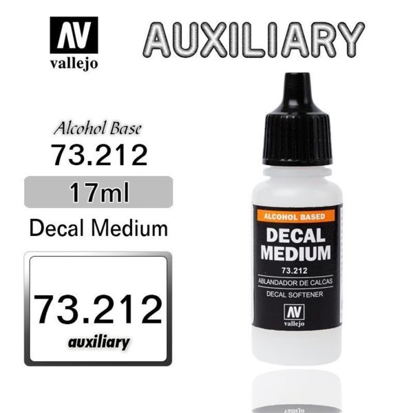 17 ml. Dekal Yumuşatıcı, Vallejo 73212