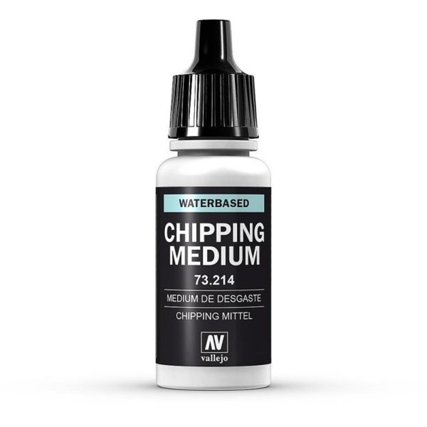 17 ml. Chipping Medium Wash (Pul Pul Dökülme Çizik Oluşturucu) Maket Boyası, Vallejo 73214
