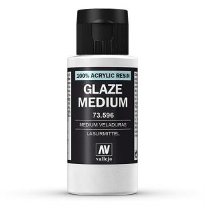 60 ml. Glaze Medium (Şeffaflaştırıcı) Maket Boyası, Vallejo 73596