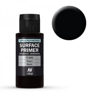 60 ml. Siyah Astar Maket Boyası, Vallejo 73602