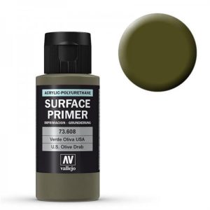60 ml. U.S. Olive Drab Astar Maket Boyası, Vallejo 73608