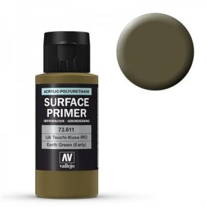 60 ml. IJA Tsuchi Kusa IRO Earth Green (early) Astar Maket Boyası, Vallejo 73611