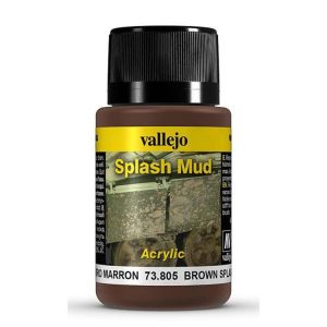 40 ml. Kahverengi Çamur Lekesi Efekti Boyası, Vallejo 73805