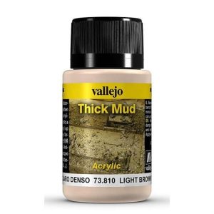 40 ml. Açık Kahverengi Kalın Çamur Efekti Boyası, Vallejo 73810